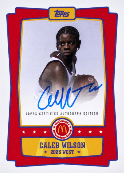 2025 Topps Chrome McDonald's All American Basketball Mega Box