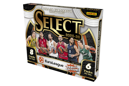 2025/26 Panini Select EuroLeague Basketball Hobby Box