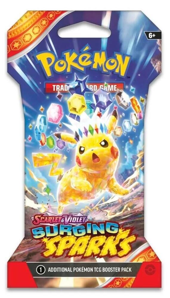 Pokemon Scarlet & Violet Surging Sparks Sleeved Booster Pack Sealed Case