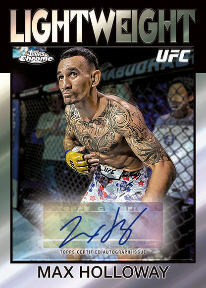 2026 Topps UFC Chrome Hobby Box