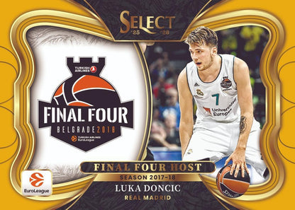 2025/26 Panini Select EuroLeague Basketball Hobby Box