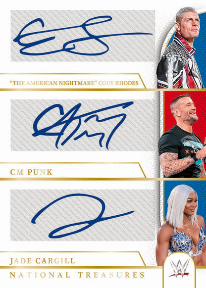 2024 Panini National Treasures WWE Hobby Box