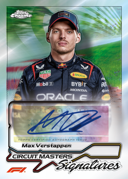 2024 Topps Chrome Formula 1 Racing Qualifying Lap Box