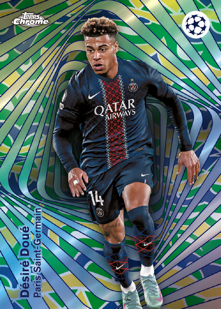 2025-26 Topps UEFA Club Competitions Soccer Hanger Box
