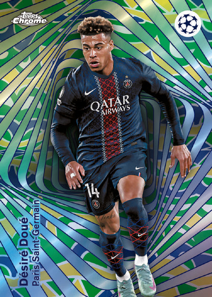 2025-26 Topps UEFA Club Competitions Soccer Hanger Box