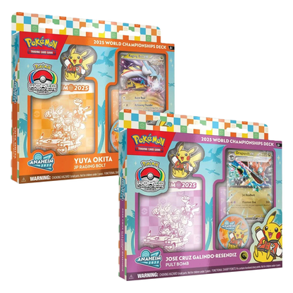 2025 Pokemon TCG World Championship Deck Box