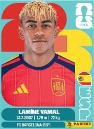 2026 Panini World Cup Soccer Stickers 25ct Box