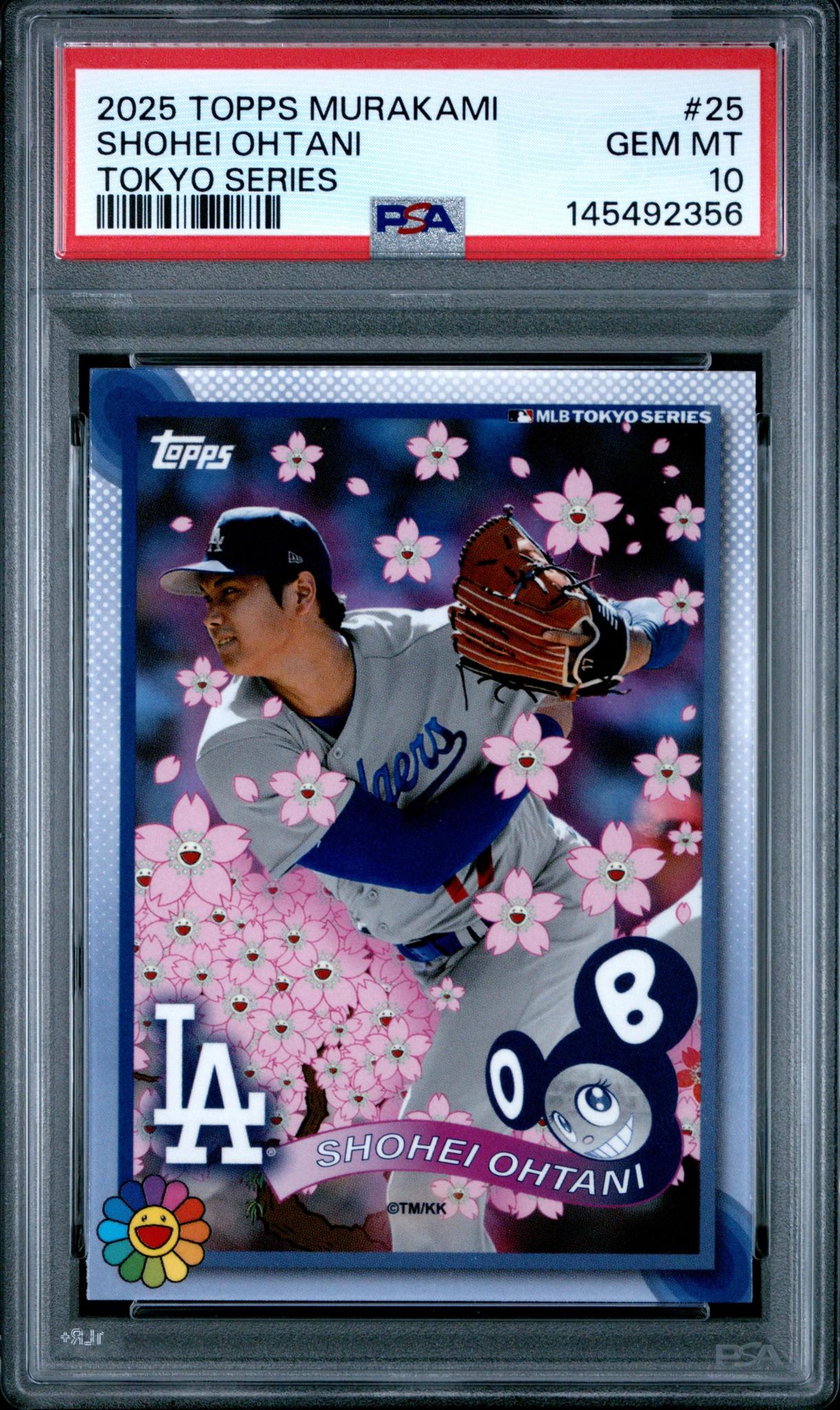 2025 Topps Murakami Shohei Ohtani #25 Tokyo Series PSA 10