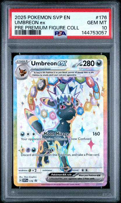 2025 Pokemon SVP Umbreon EX #176 PSA 10