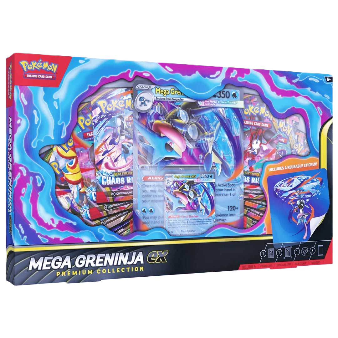 Pokemon Mega Greninja ex Premium Collection Box