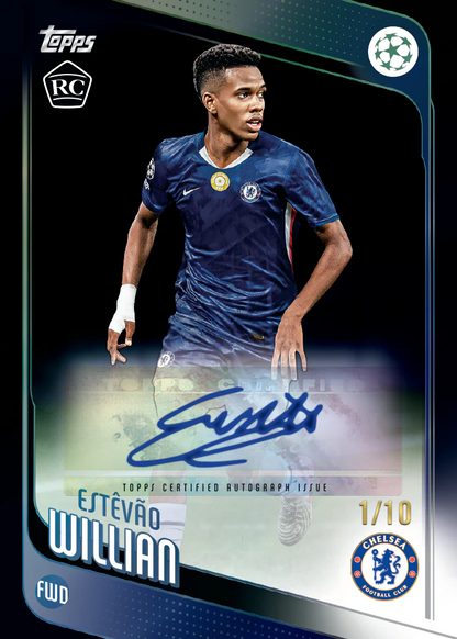 2025/26 Topps UEFA Club Competitions Soccer Spring Tin