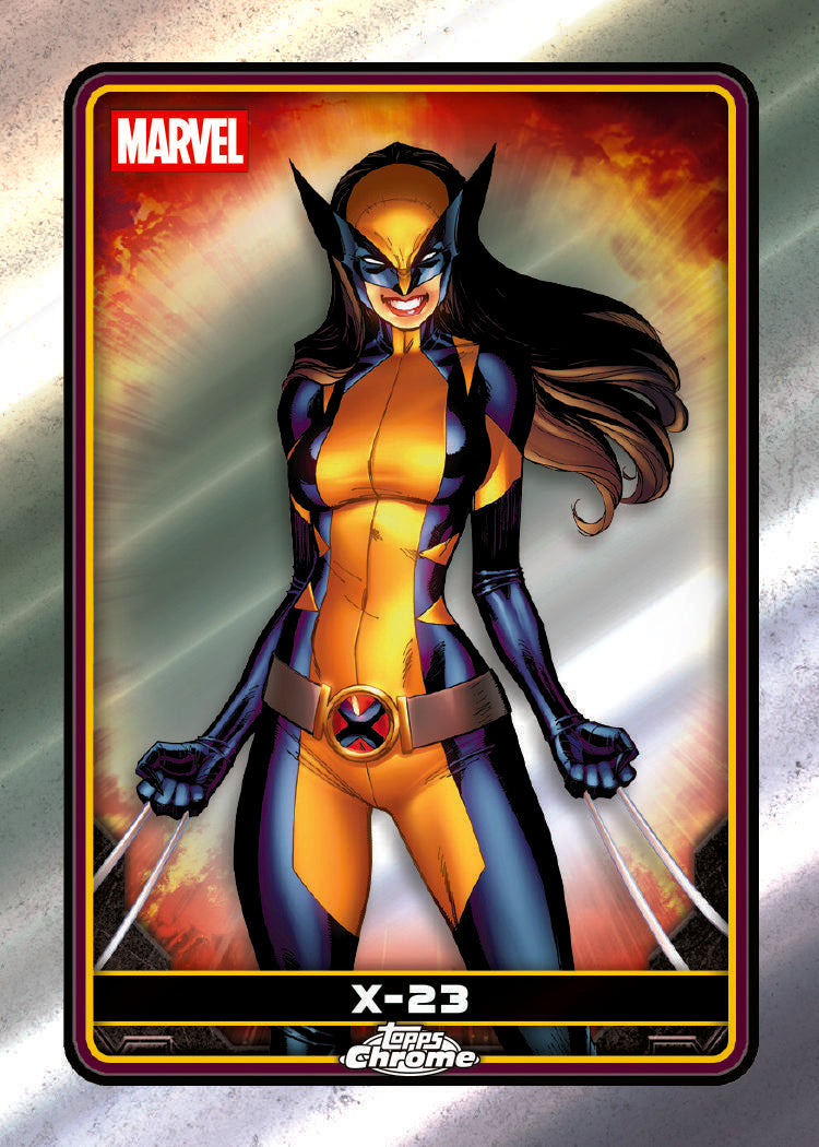 2025 Topps Chrome Marvel Deadpool Blaster Box