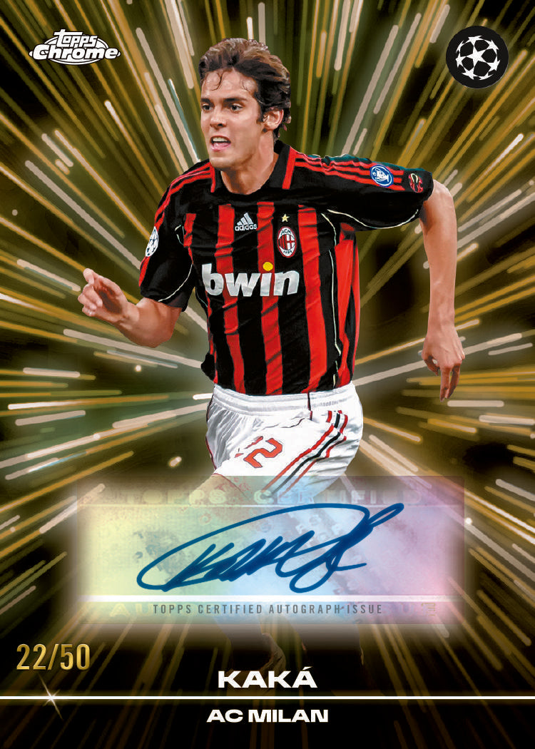 2025/26 Topps UEFA Club Competitions Chrome Soccer Blaster Box