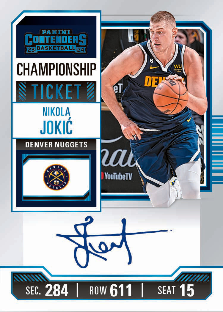 2023/24 Panini Contenders Basketball Hobby Box