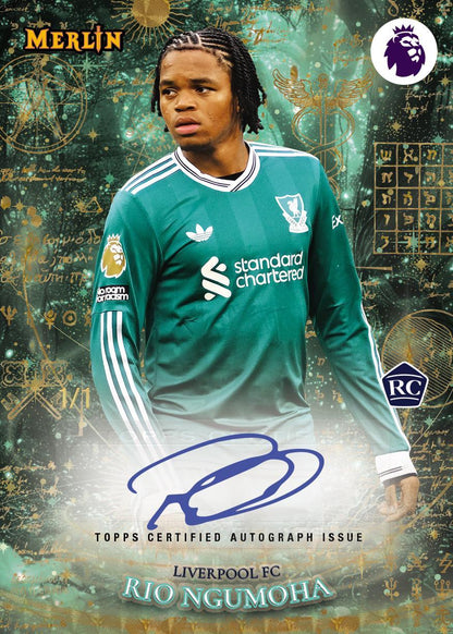 2026 Topps Merlin Premier League Soccer Blaster Box