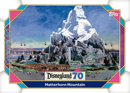 2025 Topps Disneyland 70th Anniversary Hobby Box