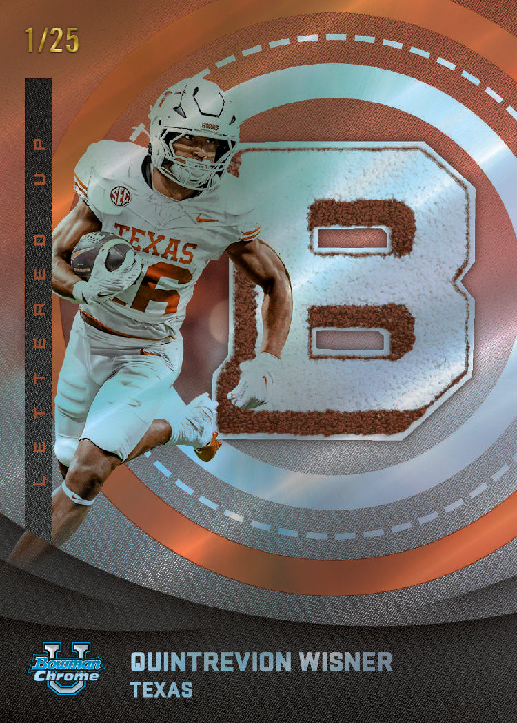 2025 Bowman Chrome University Football Hobby Box