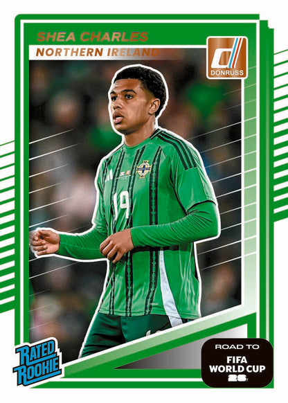2025/26 Panini Donruss Road To FIFA World Cup 26 Soccer Hobby Box