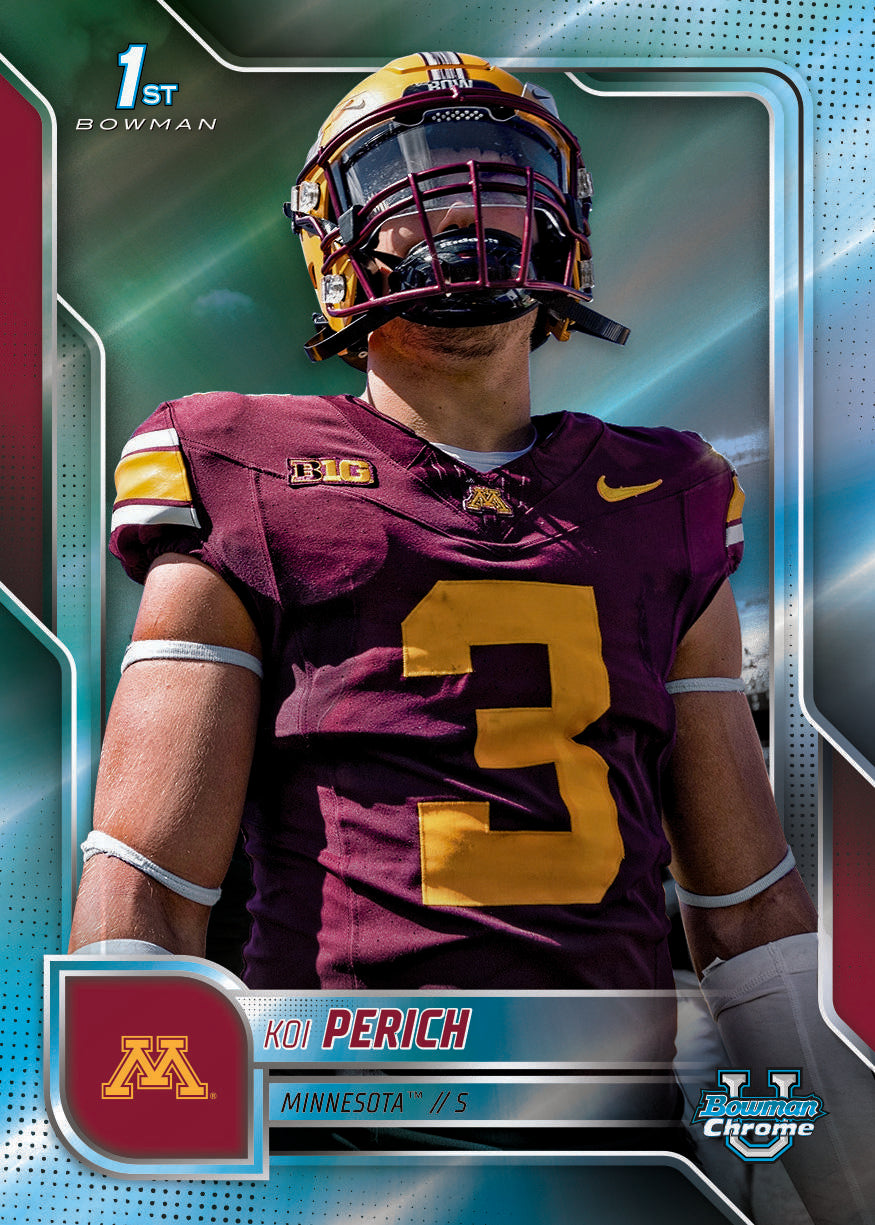 2025 Bowman Chrome University Football Hobby Box