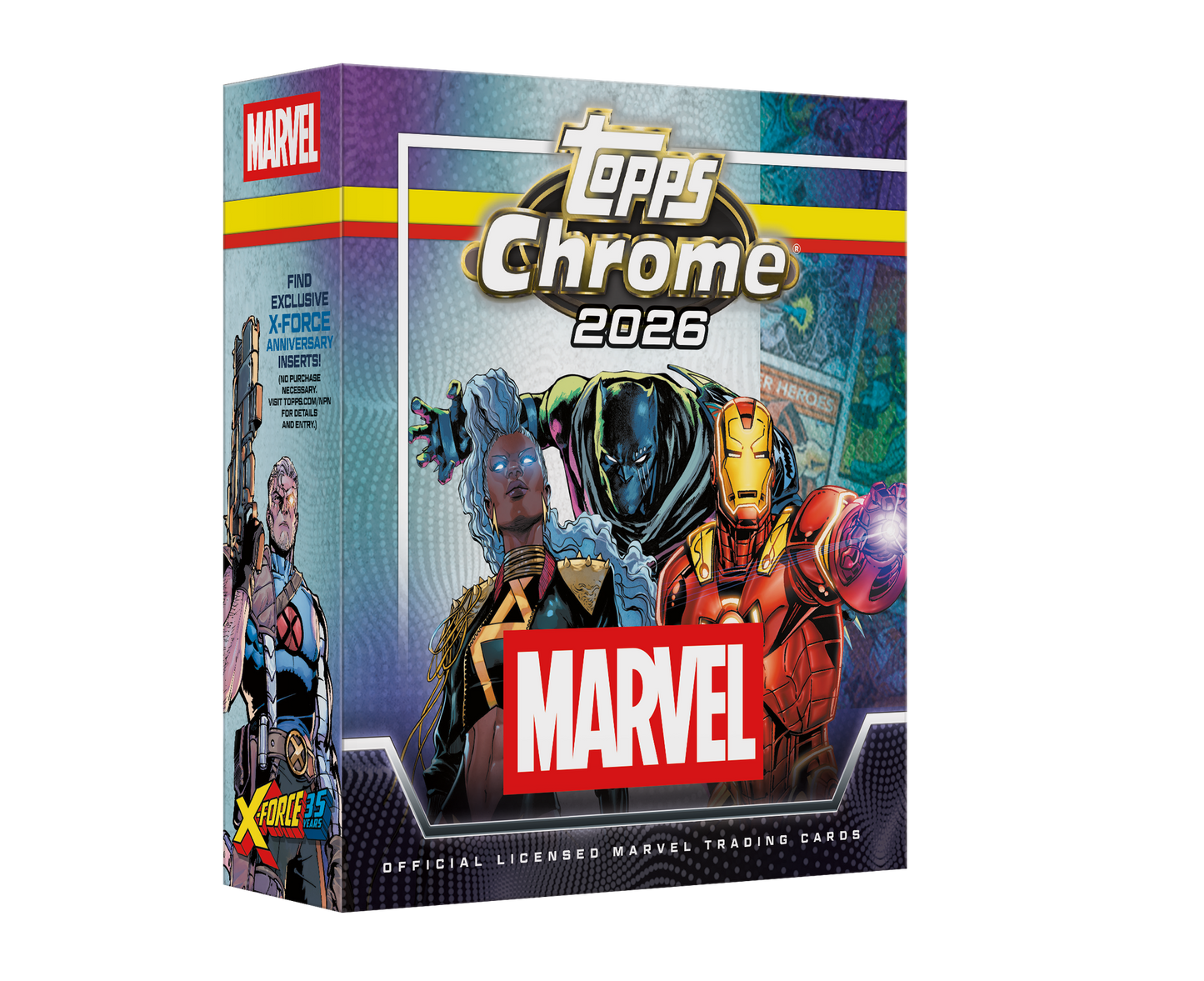 2026 Topps Marvel Comics Chrome Mega Box