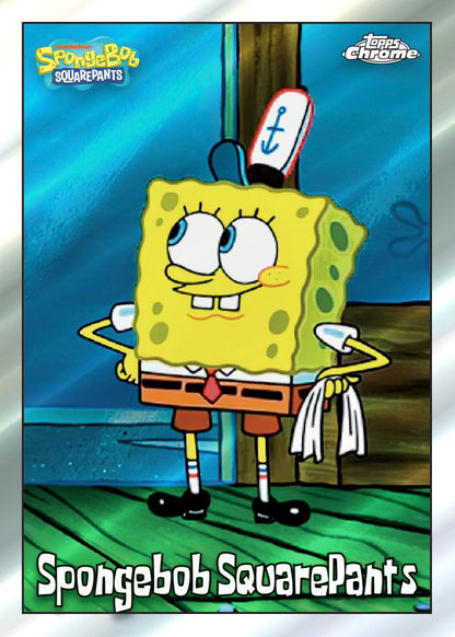 2025 Topps Chrome Spongebob Squarepants 25th Anniversary Blaster Box