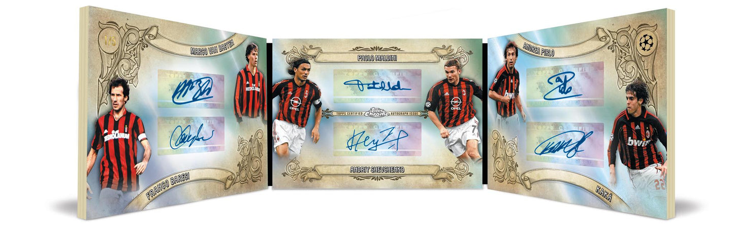2025/26 Topps UEFA Club Competitions Chrome Soccer Blaster Box