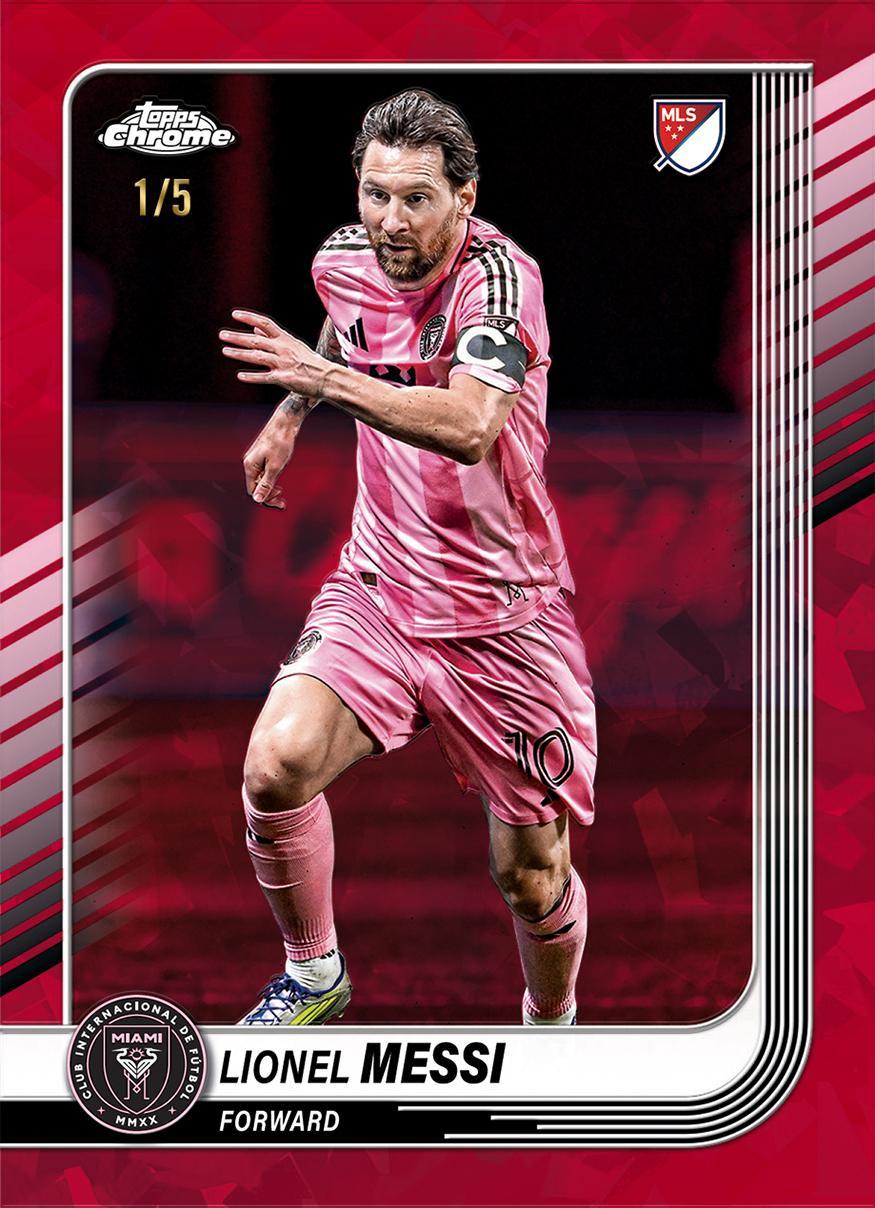 2025 Topps MLS Chrome Soccer Sapphire Edition Box