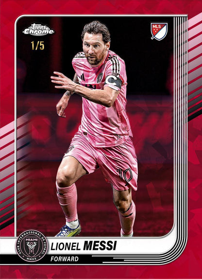 2025 Topps MLS Chrome Soccer Sapphire Edition Box