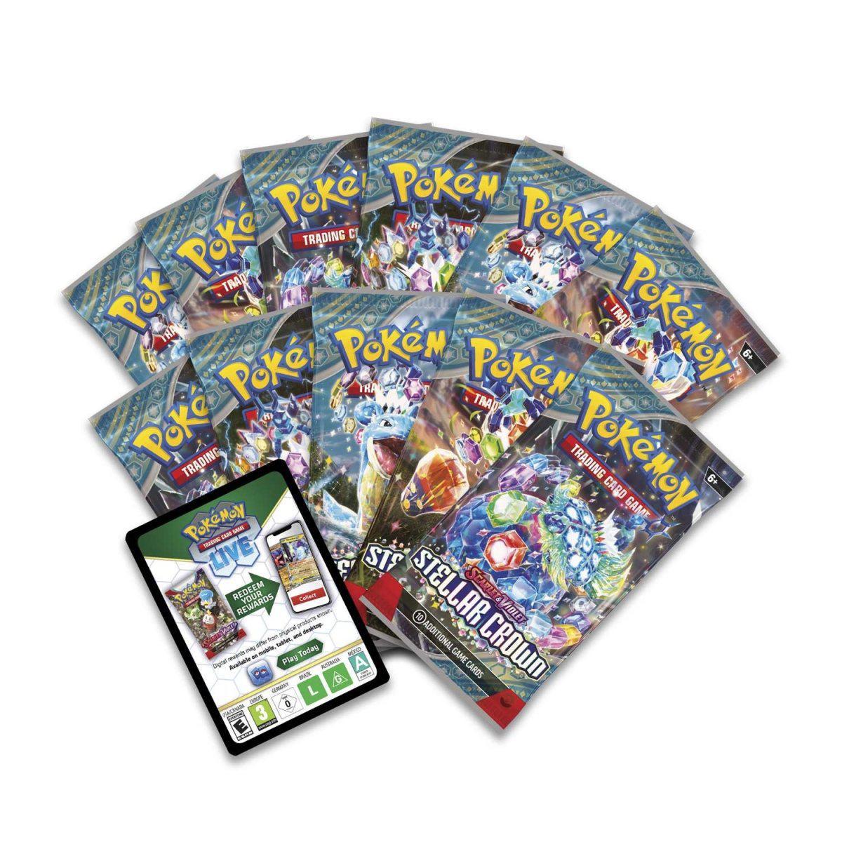 Pokemon Scarlet & Violet Stellar Crown Elite Trainer Box
