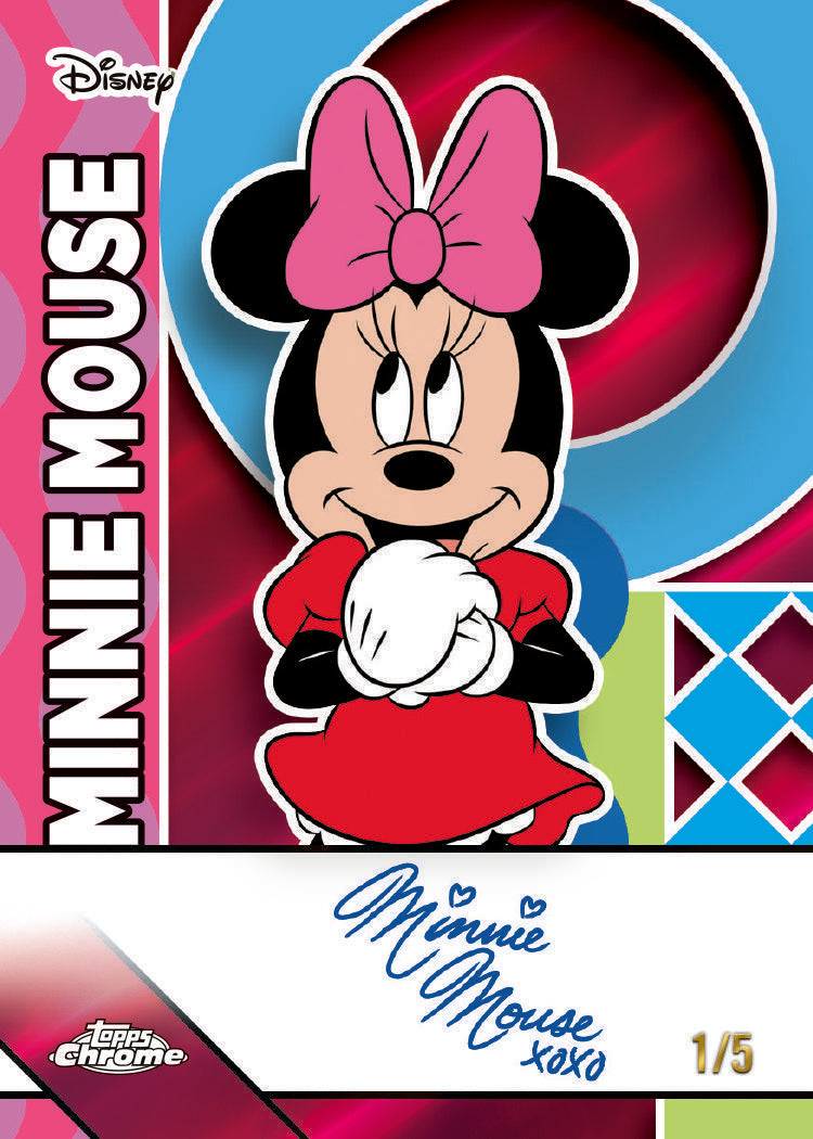 2026 Topps Chrome Disney Mega Box