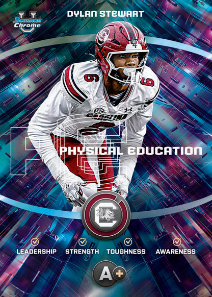 2025 Bowman Chrome University Football Mega Box
