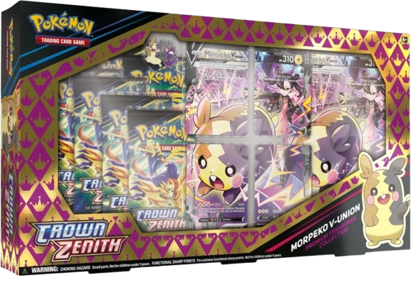 Morpeko V-Union Treasures Collection Crown Zenith